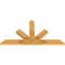 Ekena Millwork Saratoga Rough Sawn Timber Gable Bracket, Western Red Cedar, 48"W x 26"H x 2"D x 4"F, 13/12 Pitch GBW048X26X0204SAR00RWR - alternate 3